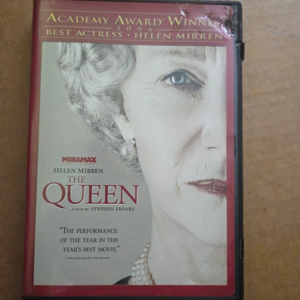 The Queen DVD 2006 Helen Mirren Academy Award Winner Miramax Widescreen PG-13